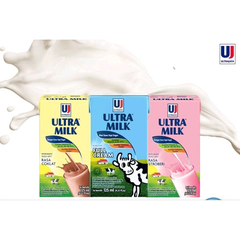 

susu ultra 125 ml