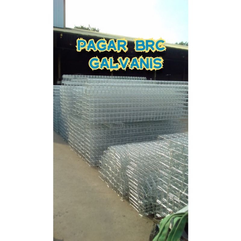 Pagar BRC murah Tinggi 1,5 meter