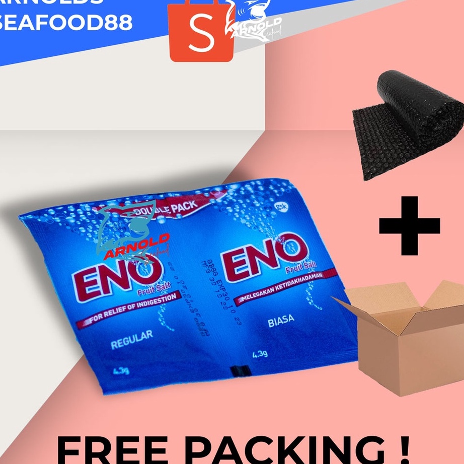 

Diskon Menanti ENO Fruit Salt Sachet Buah Buahan 2 x 4.3 gram ㊝
