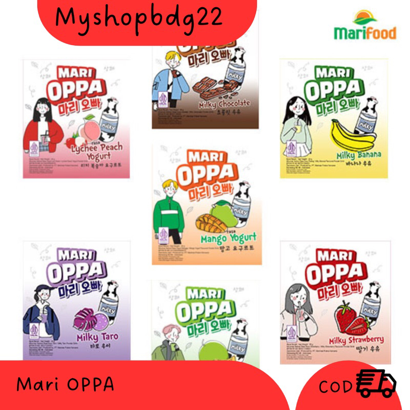 

Minuman Serbuk MARI OPPA All Varian