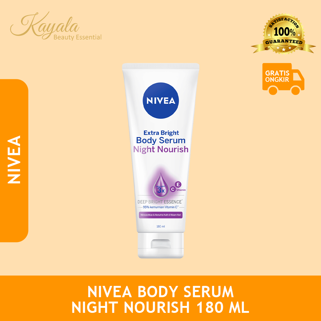NIVEA BODY SERUM NIGHT NOURISH 180 ML