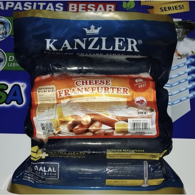 

sosis kanzler cheese frankfurter