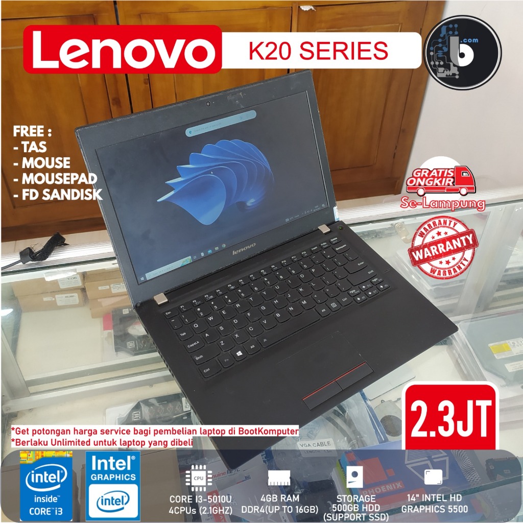 LAPTOP BISNIS LENOVO K20