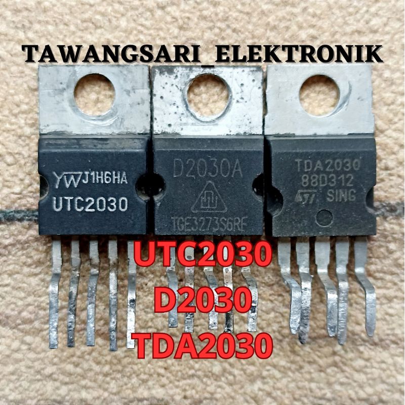 TDA2030 ORI IC TDA 2030 IC SUARA TDA2030 UTC2030 D2030 ORI CABUTAN