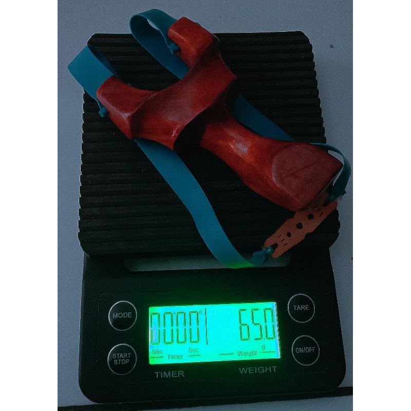Tokaiaja Ketapel Kayu Akasia Slingshot Karet Selip