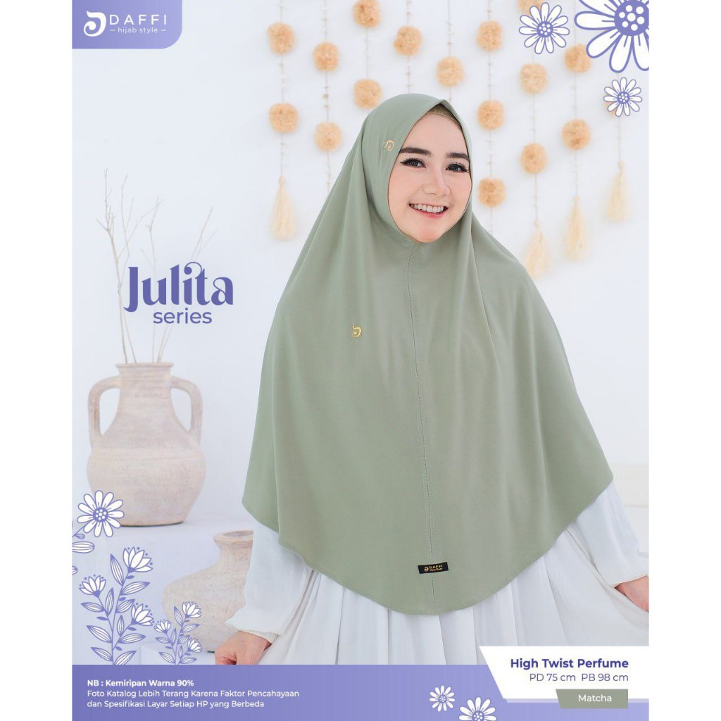DAFFI JULITA / HIJAB DAILY / HIJAB INSTAN / JULITA / DAFFI / HIJAB HARIAN