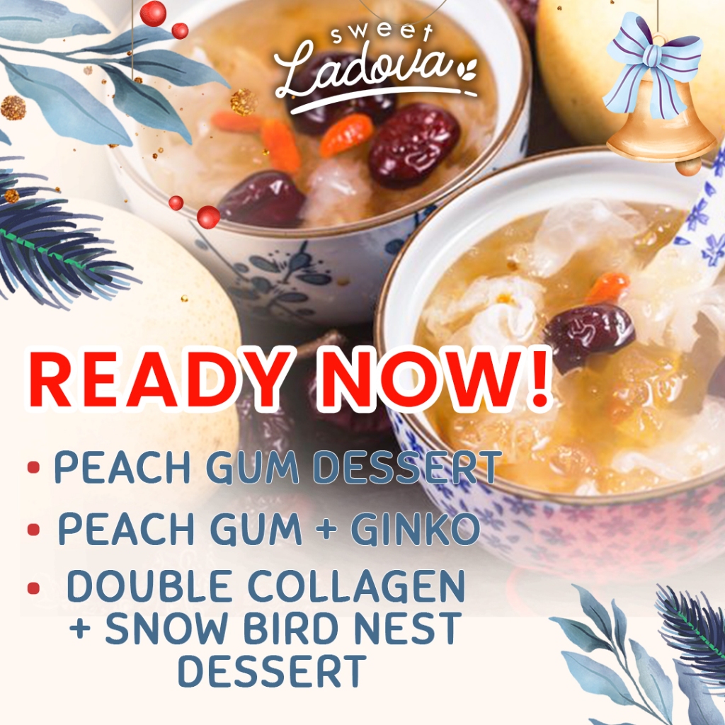 

Peach Gum Dessert Paket Komplit 10 Macam / 350gr / Family Pack