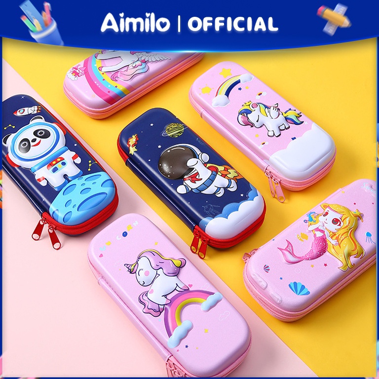 

[HVH] [READY] Aimilo 3D Tempat Pensil Aesthetic Tempat Pensil Anak Laki Laki Waterproof Kotak Pensil Anak Perempuan Alat Tulis Sekolah 46