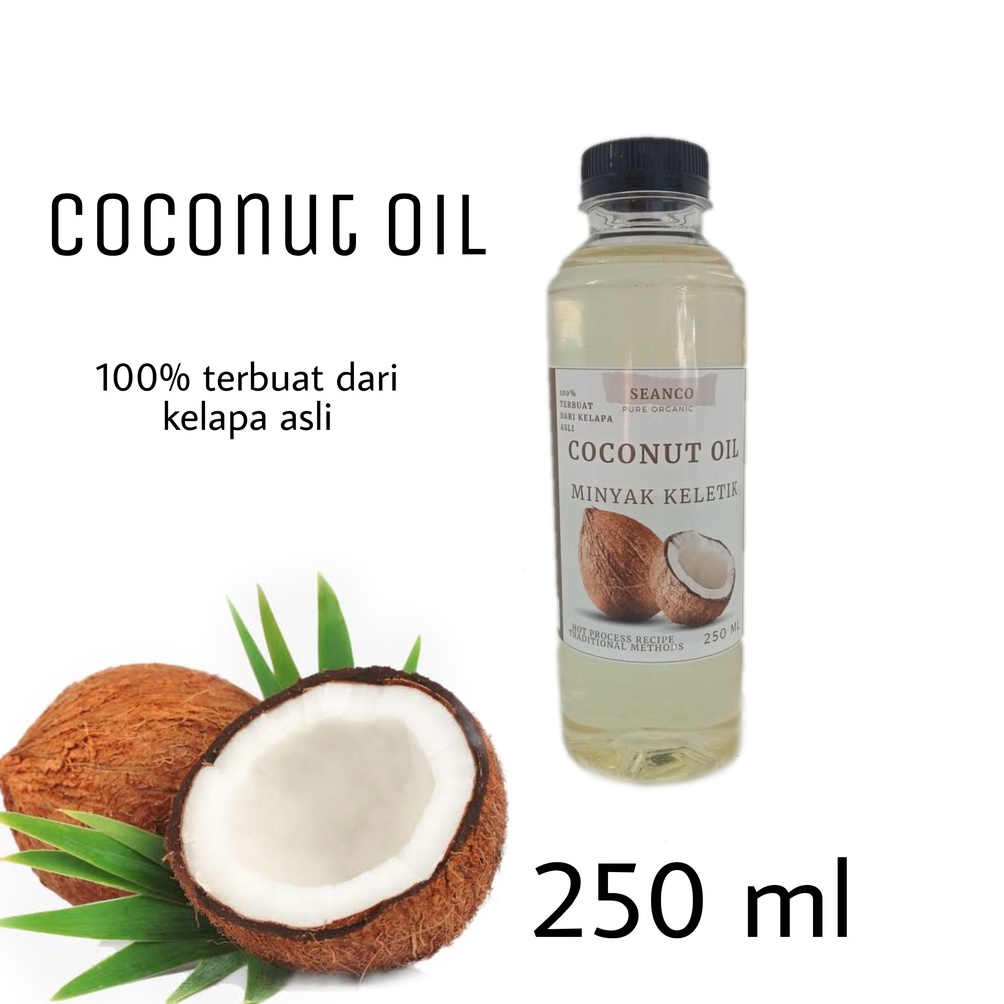 

EHG Minyak kelapa asli 250 ml | keletik | kelentik | kletik | coconut oil | seanco 6465