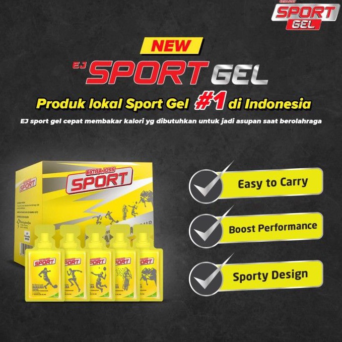 

SJ4040 EXTRAJOSS SPORT GEL 5 BOTOL ➾Terkini