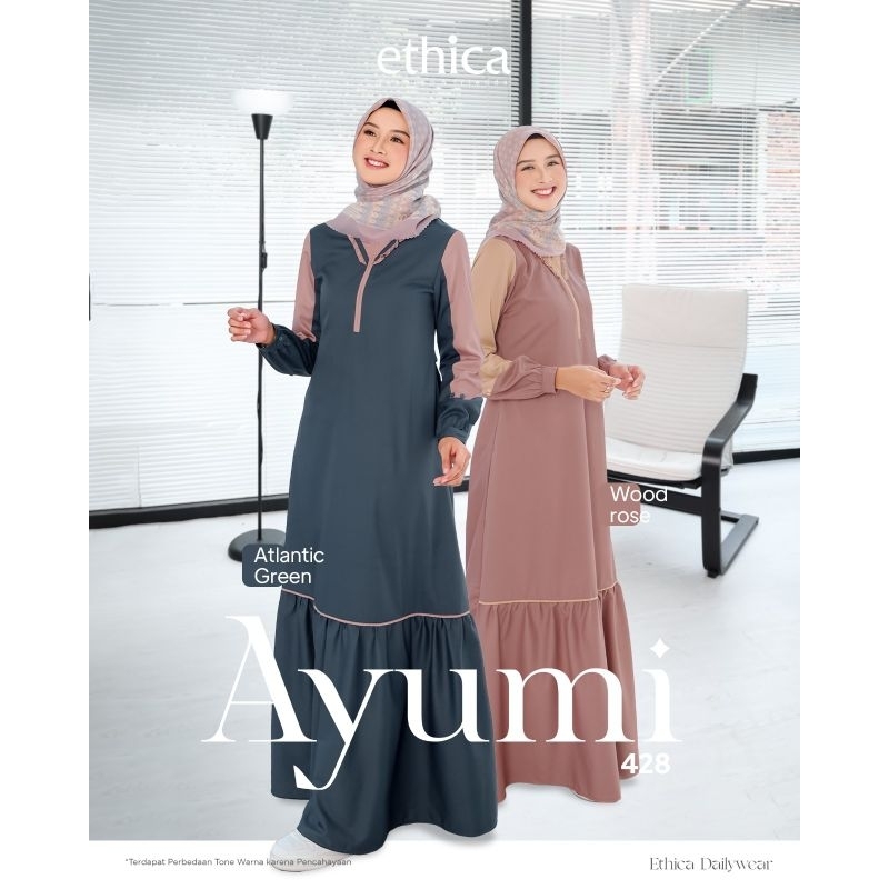 ETHICA AYUMI 428 GAMIS MUSLIMAH CASUAL