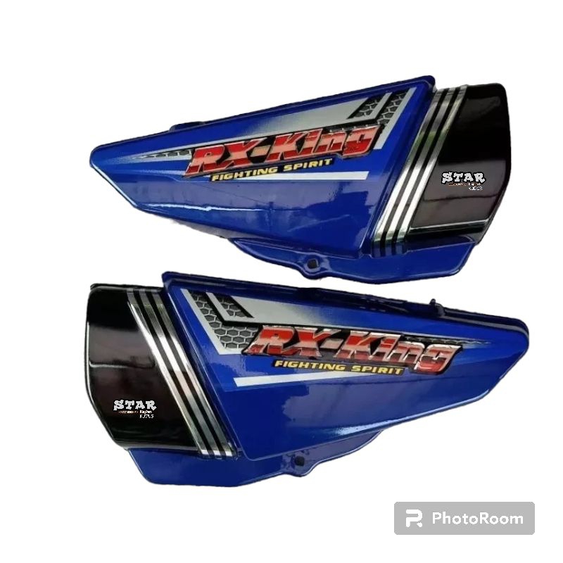 Box Tutup Aki Kempolan Tepong Cover Body Set Striping Strip RX KING RXKING rxking List Chrome 2004 B