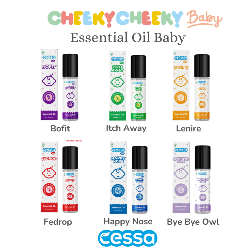 Cessa Essential Oil Baby / Minyak Aroma Terapi Bayi 8ml