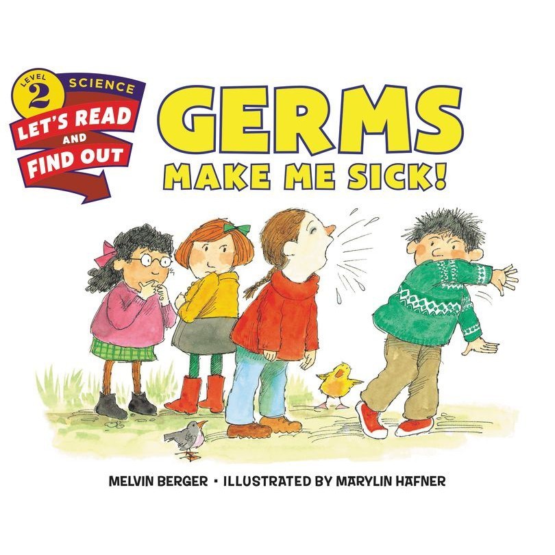 [Harper Collins] Buku Anak "LRFO Germs Make Me Sick" ( Paperback)