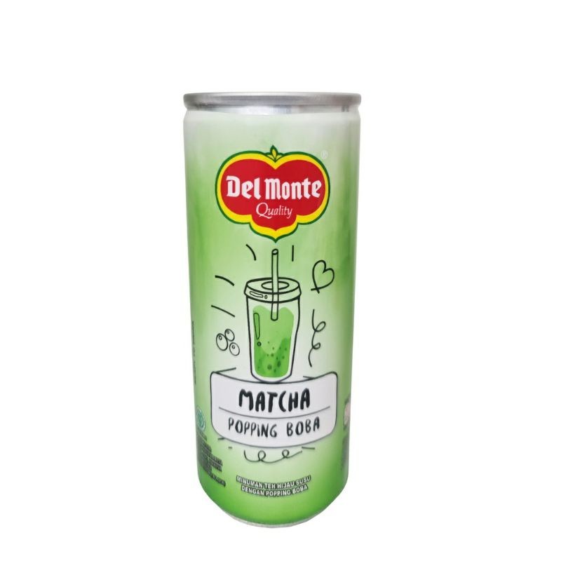 

Del Monte Matcha Popping Boba 240 ml