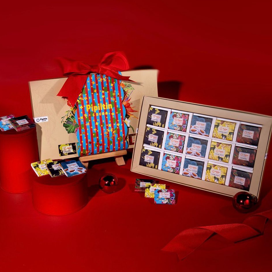 

MODEL NUR220 Pipiltin Cocoa Chocolate - Chocolate Gift Box Diversity 15 x 5gr