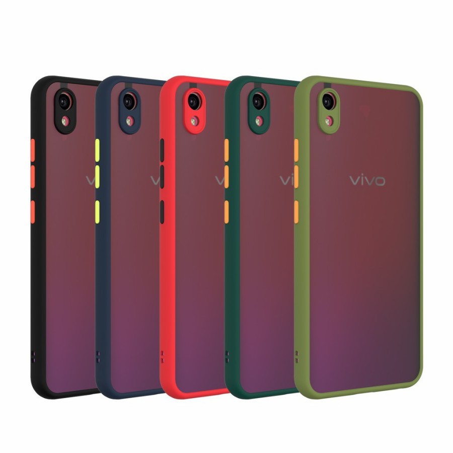 CASE VIVO Y91c/Y1s 1820/1929 CPHSILIKON HARDCASE HARD SOFT CASING