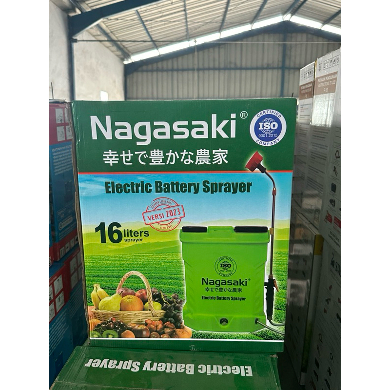tangki sprayer elektrik 16 liter nagasaki