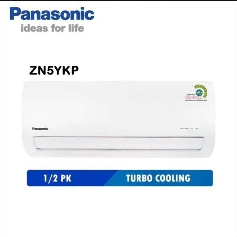 AC PANASONIC 1/2 PK 350 WATT ANTI KARAT CS-ZN5YKP + PASANG