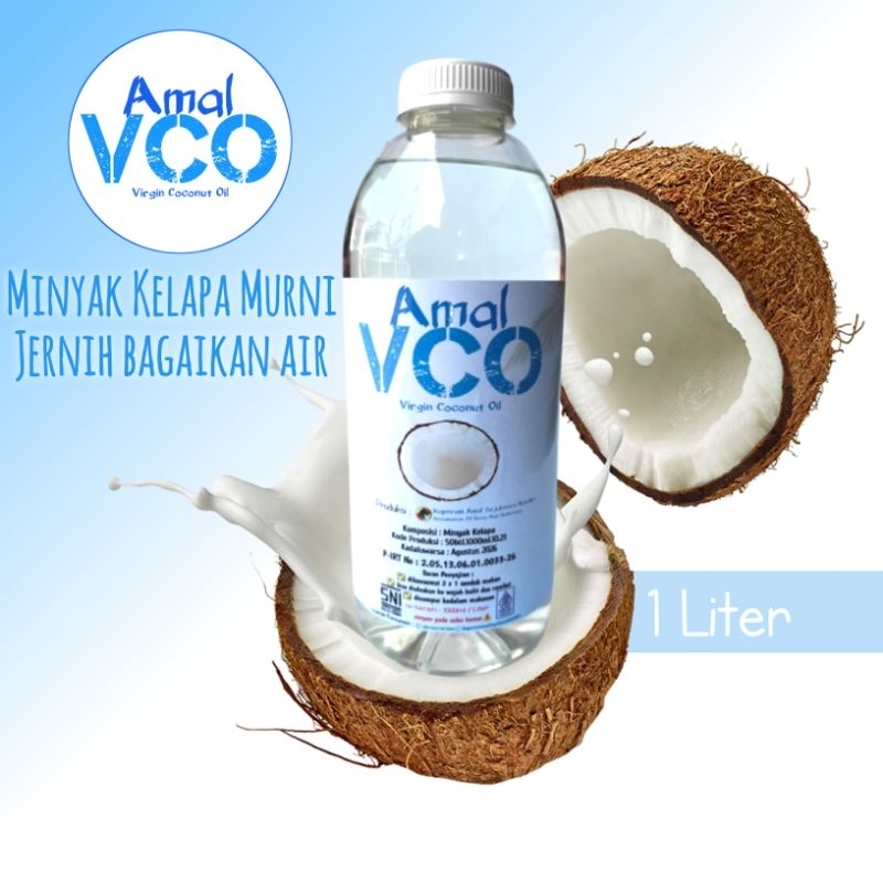

Amal VCO / Minyak Kelapa Murni kemasan 1 Liter