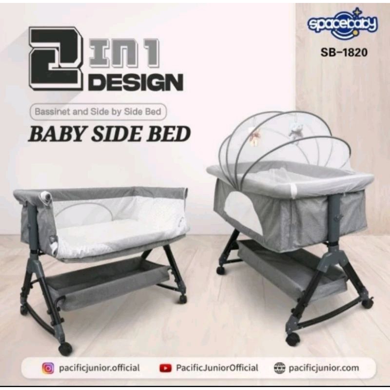 Space baby side box bed SB1820
