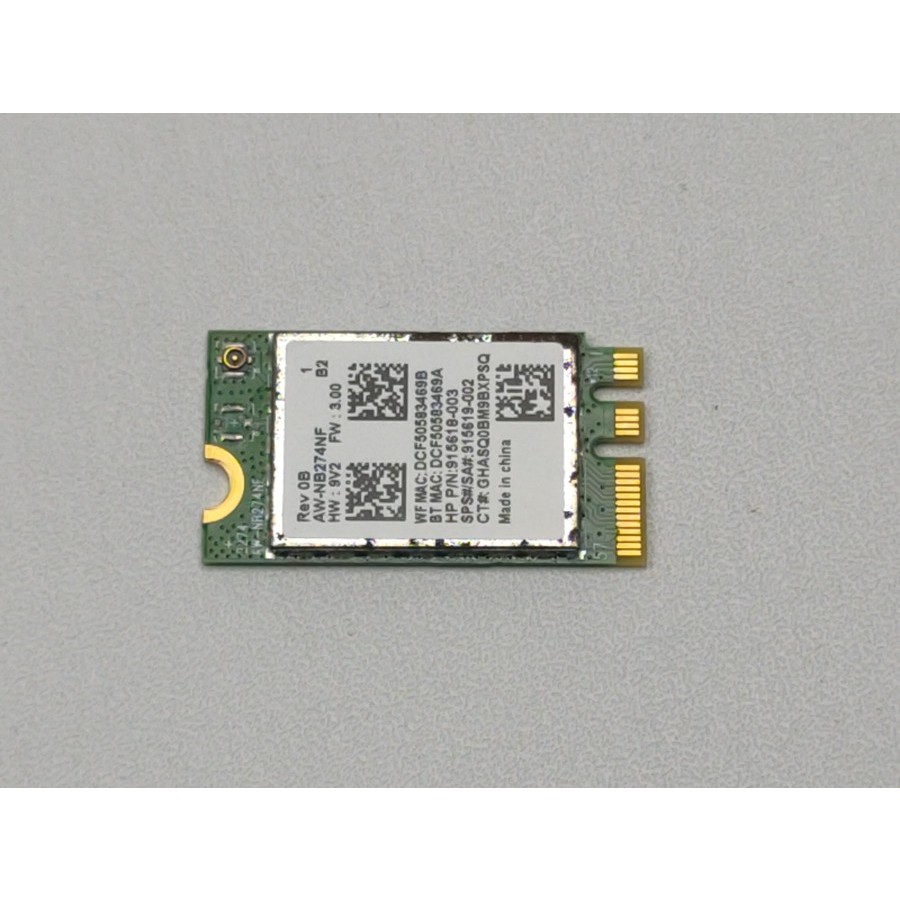 ET21 WFI-RTL-12 Internal WiFi Card WiFi Chip Laptop REALTEK RTL8723DE