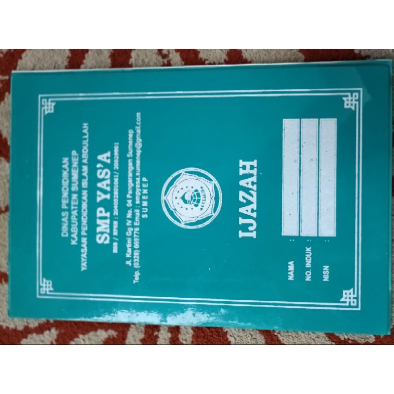 

Map Ijazah dan Raport