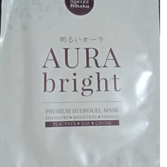Masker Afc Aura Bright Premium Hydrogel Mask 100% Original