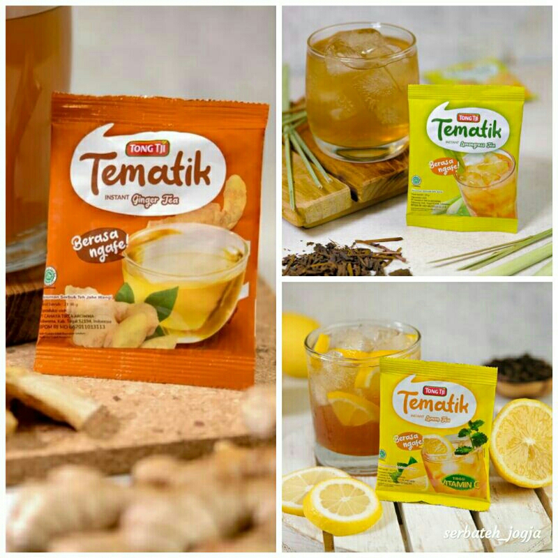 

Teh Tong Tji Tematik Lemon Ginger Lemongrass Tea Renteng