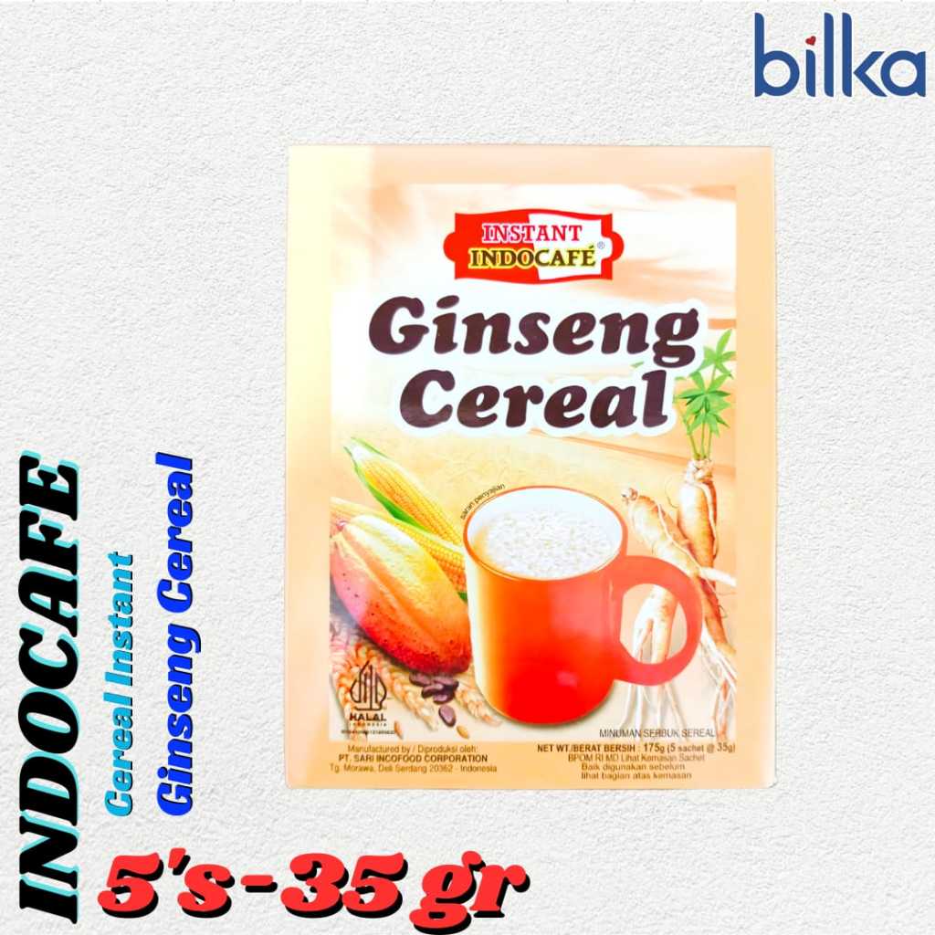 

INDOCAFE Ginseng Cereal 175g