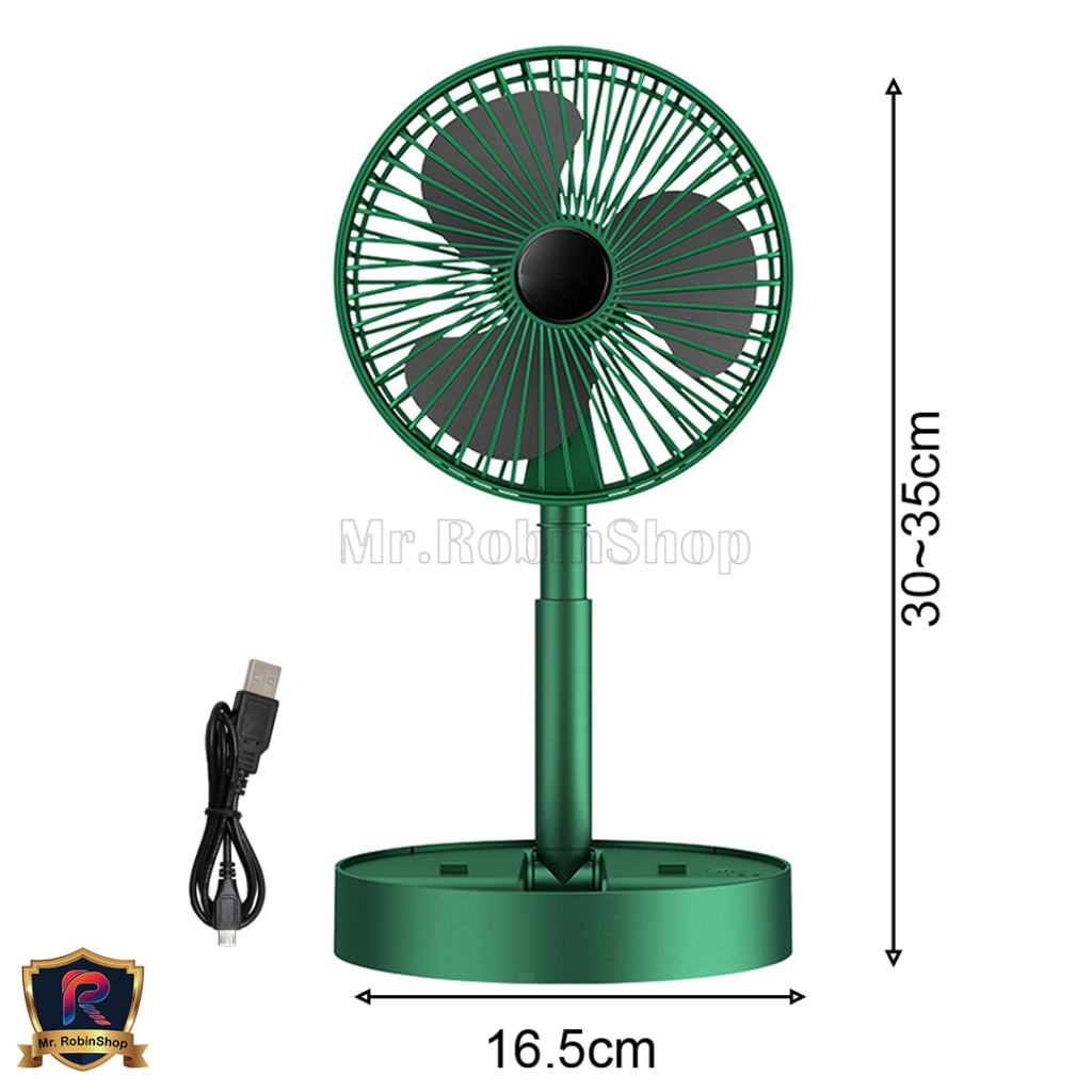 Kipas angin dan lampu belajar  lipat portable stand / portable fan folding stand / Cooling Fan rechargeable Image 7