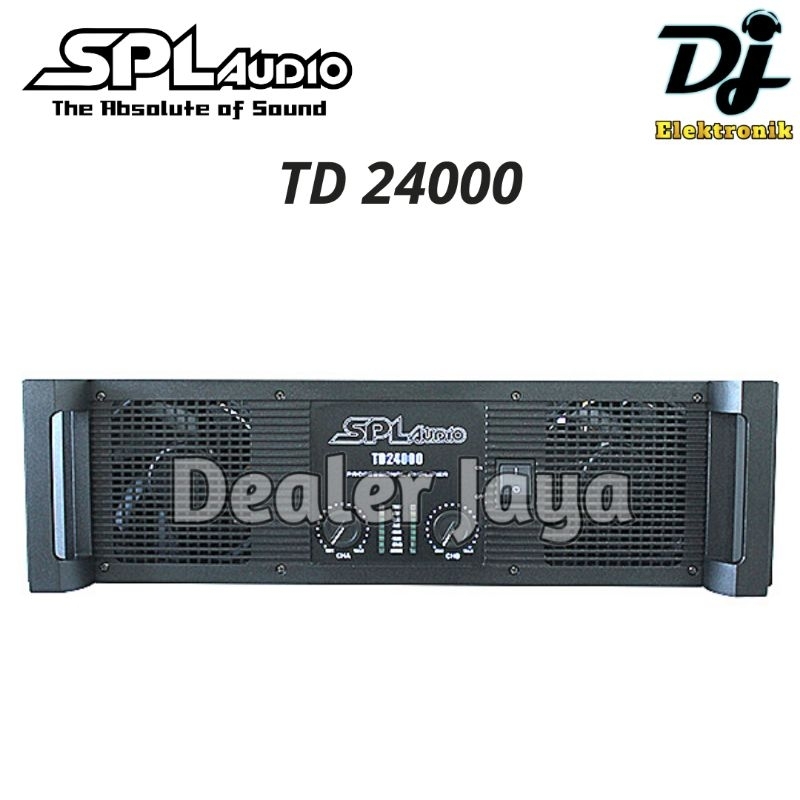 Power Amplifier SPL Audio TD 24000 / TD24000 - 2 channel