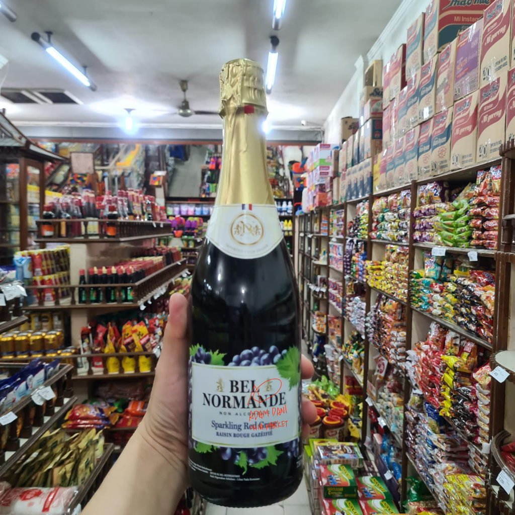 

BEL NORMANDE SPARKLING RED GRAPE / WHITE GRAPE NON ALCOHOLIC 750ml