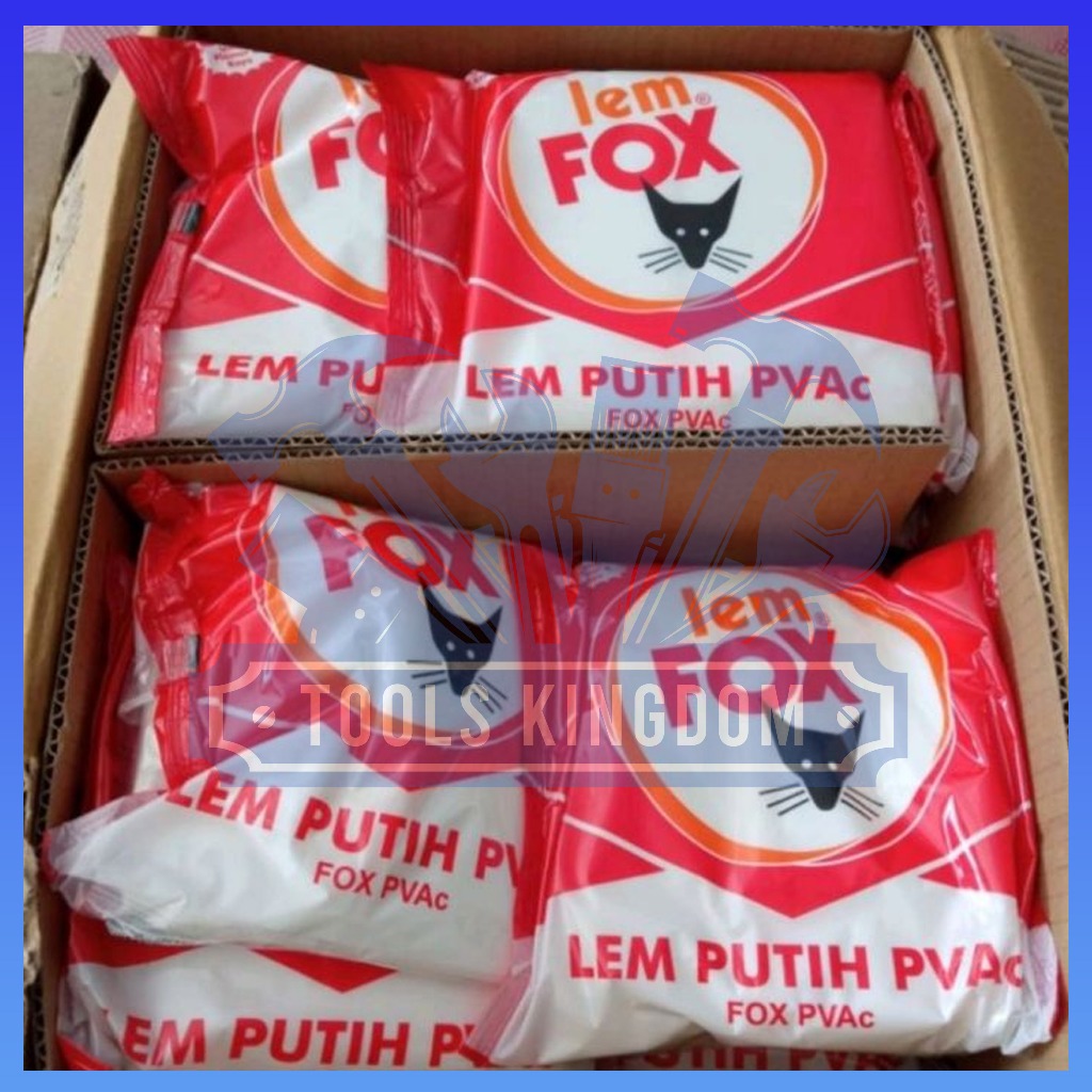 Lem FOX Putih 700 gram Bungkus MERAH - Lem FOX Kayu Bungkus MERAH