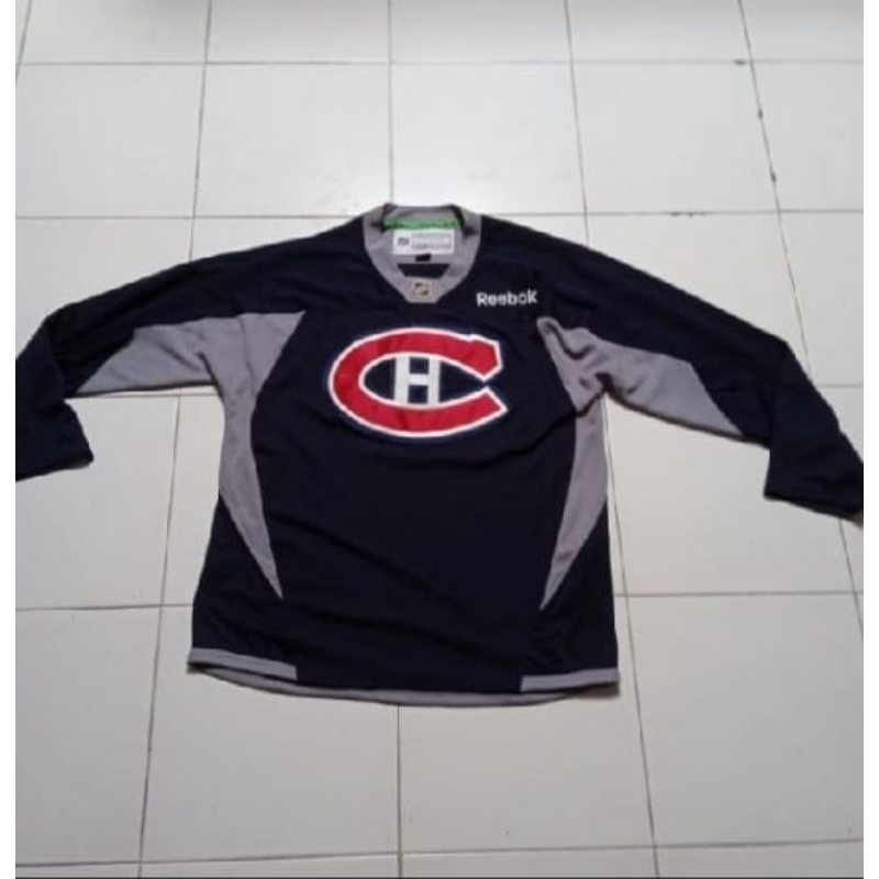 Jersey reebok training nhl hockey montreal