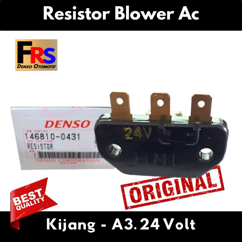 Resistor Blower AC kijang Original Werstan AC  Werstand AC A3 Kijang 24 Volt