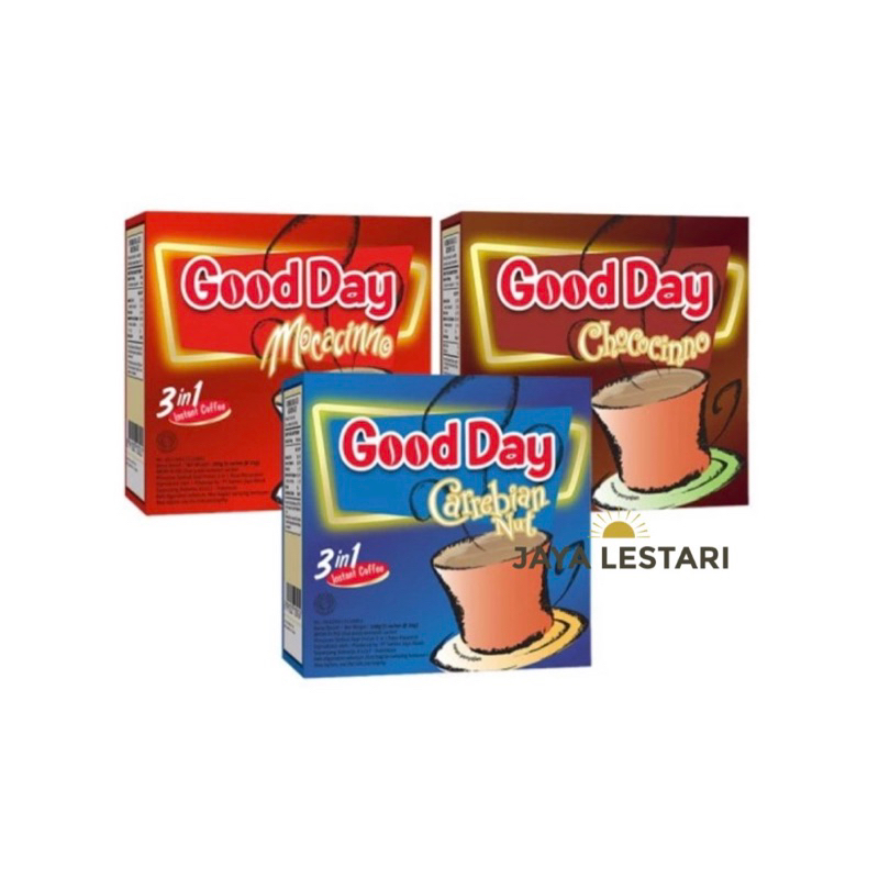 

Good Day 3 In 1 (5 sachet) (4 Varian Rasa)