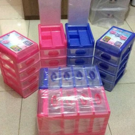 Promo,, Laci Susun 5 Kecil Shinpo / Laci Mini / Mini Container / Laci Plastik