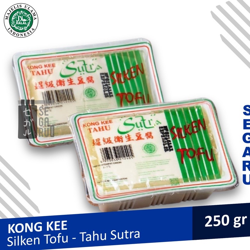 

MODEL BT757 KONG KEE Tahu Sutra Kotak | Kongkee Silken Tofu Tahu Jepang Miso Halal 250gr