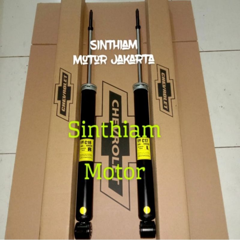 shockbreaker shock absorber Chevrolet spark belakang ori tahun 2011 - 2017