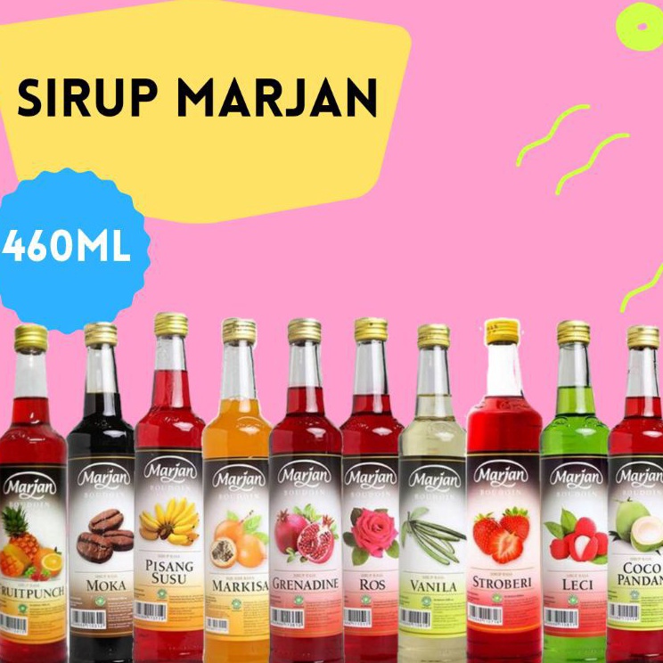 

Terupdate SIRUP MARJAN 460ML / SIRUP MARJAN SEMUA RASA / SIRUP MARJAN ALL VARIANT