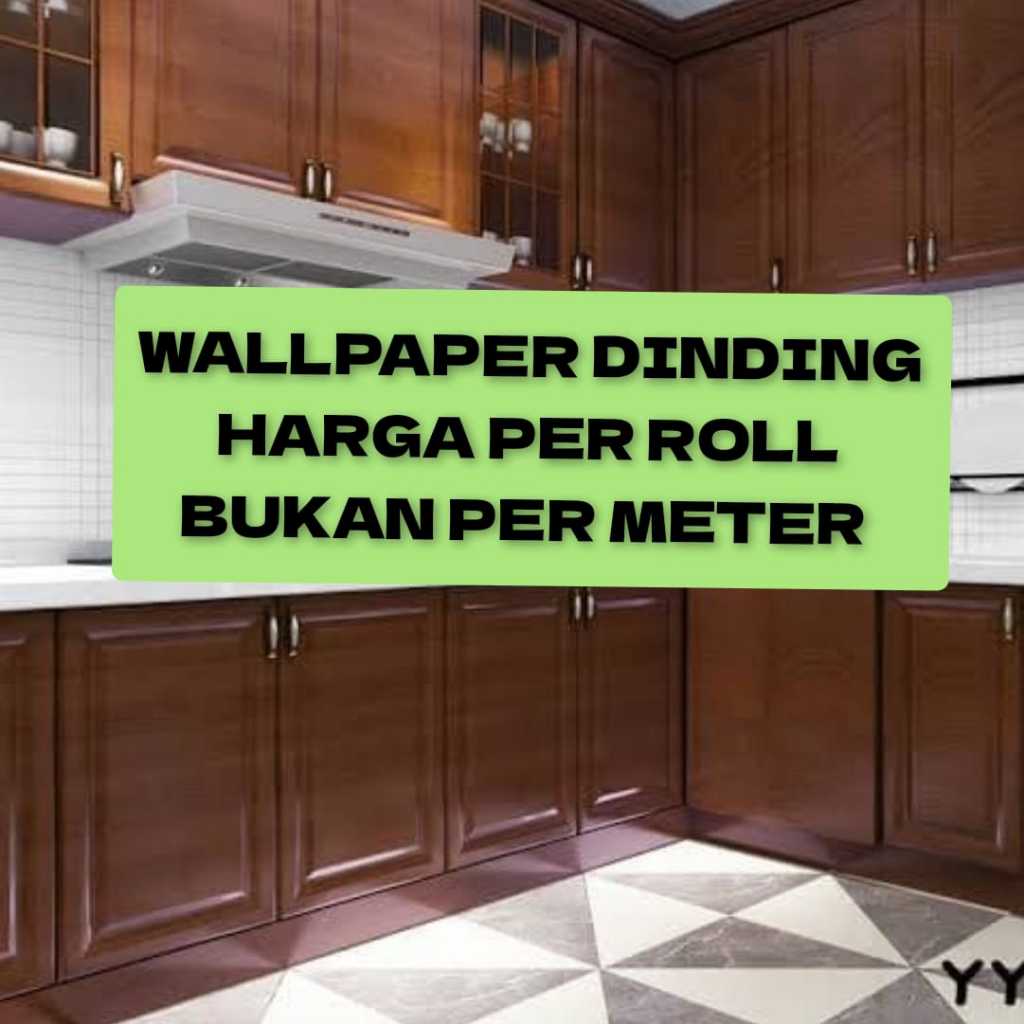 Wallpaper Sticker KAYU COKLAT TUA Walpaper Stiker Lemari Meja Mebel Kaca Dinding Dekorasi Rumah