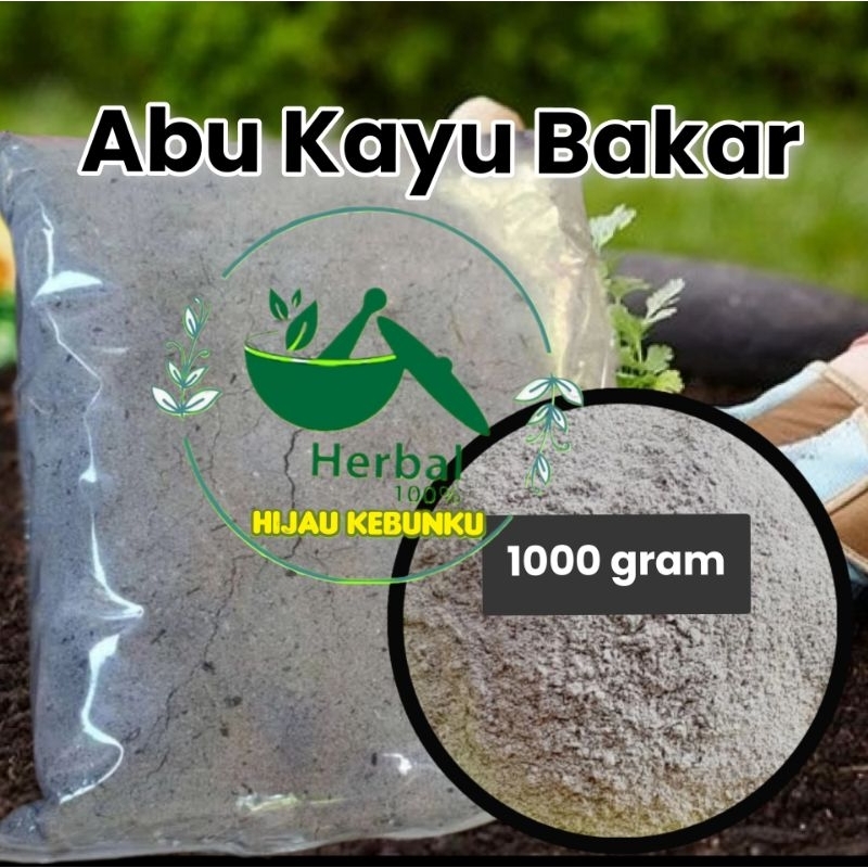 Abu Kayu Bakar Halus 1Kg