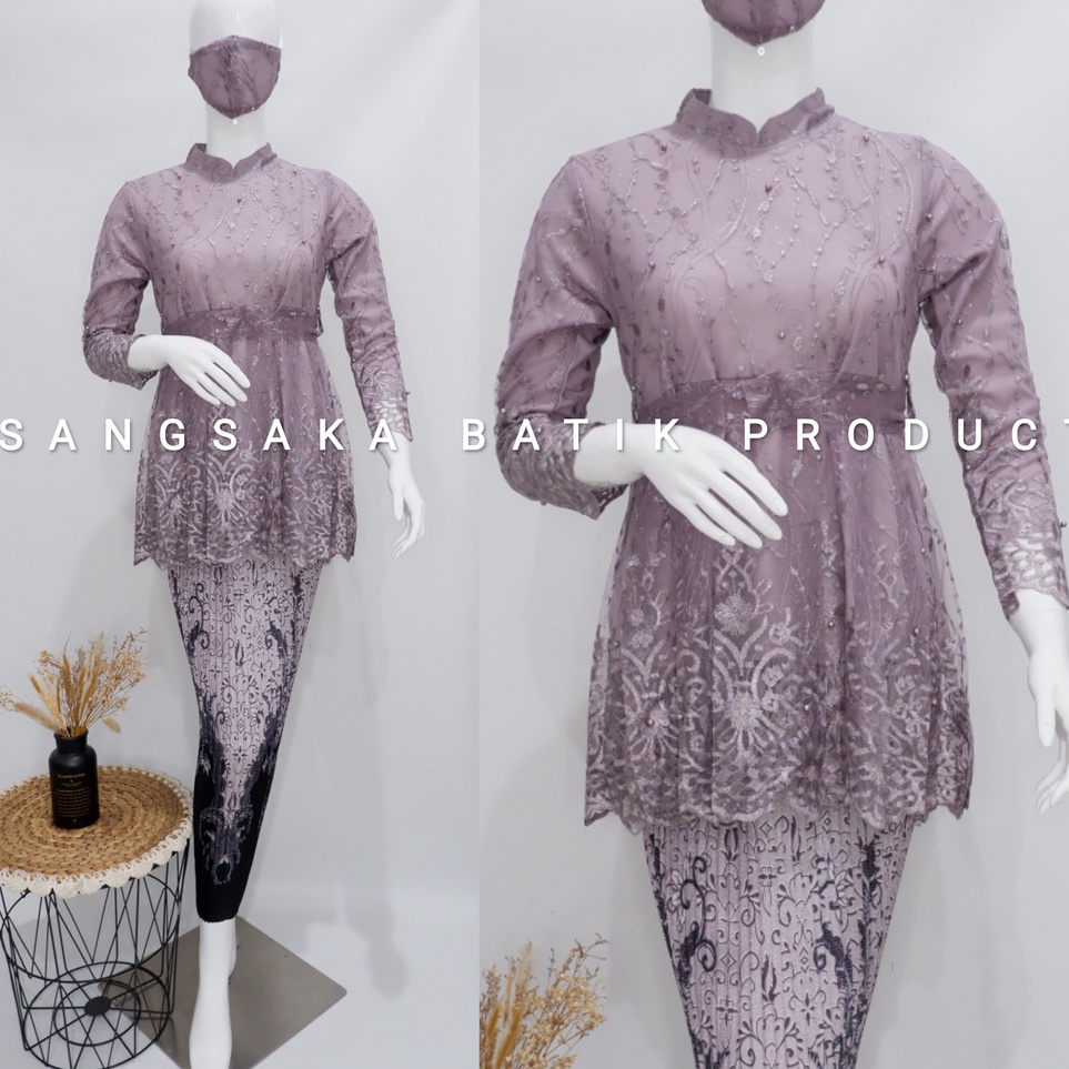MODEL NPK307 Kebaya Tunik / Tunik Brokat / Kebaya Modern / Kebaya tile / Kebaya Favorite / Batik Cou