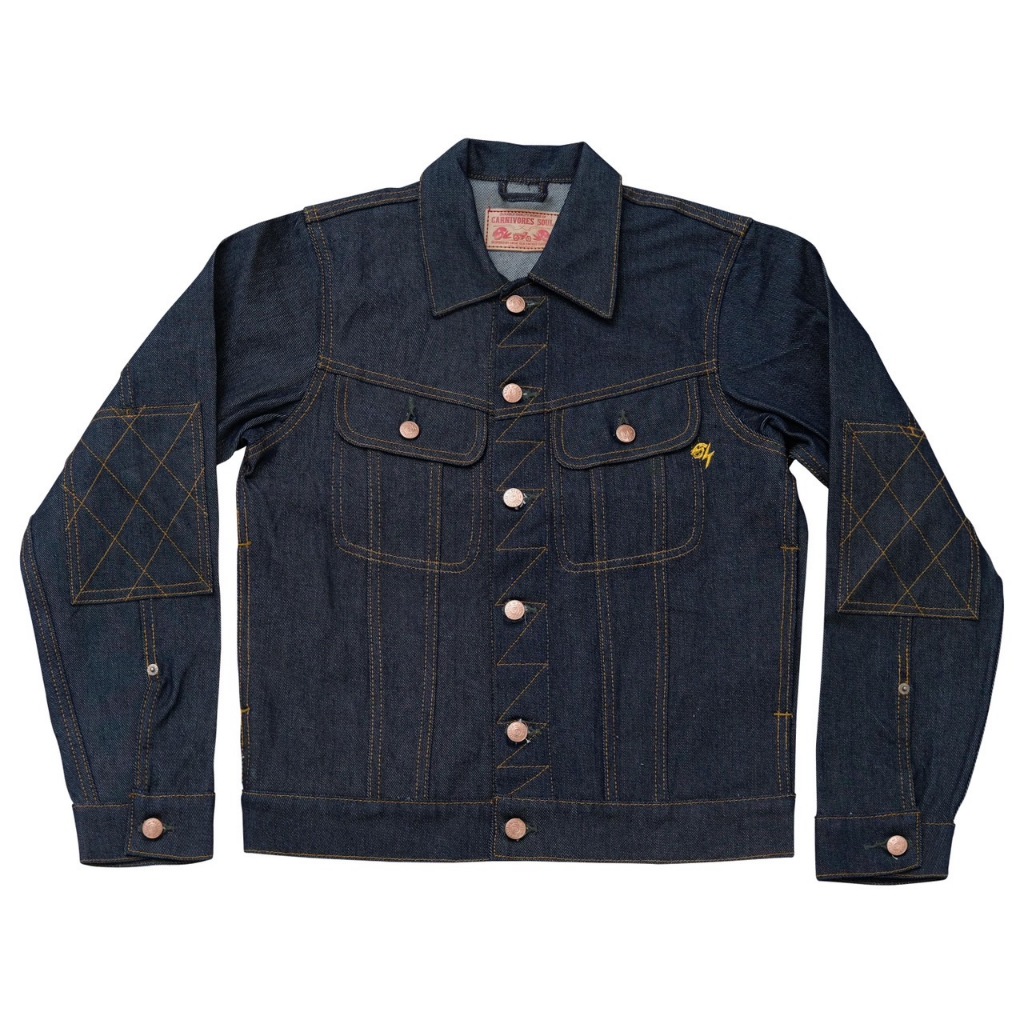 Carnivores Soul - THUNDER 15 Oz Indigo Denim RIDERS Jacket