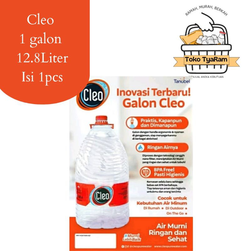 

CLEO GALON/Cleo galon 12.8 liter/cleo bpa free/cleo