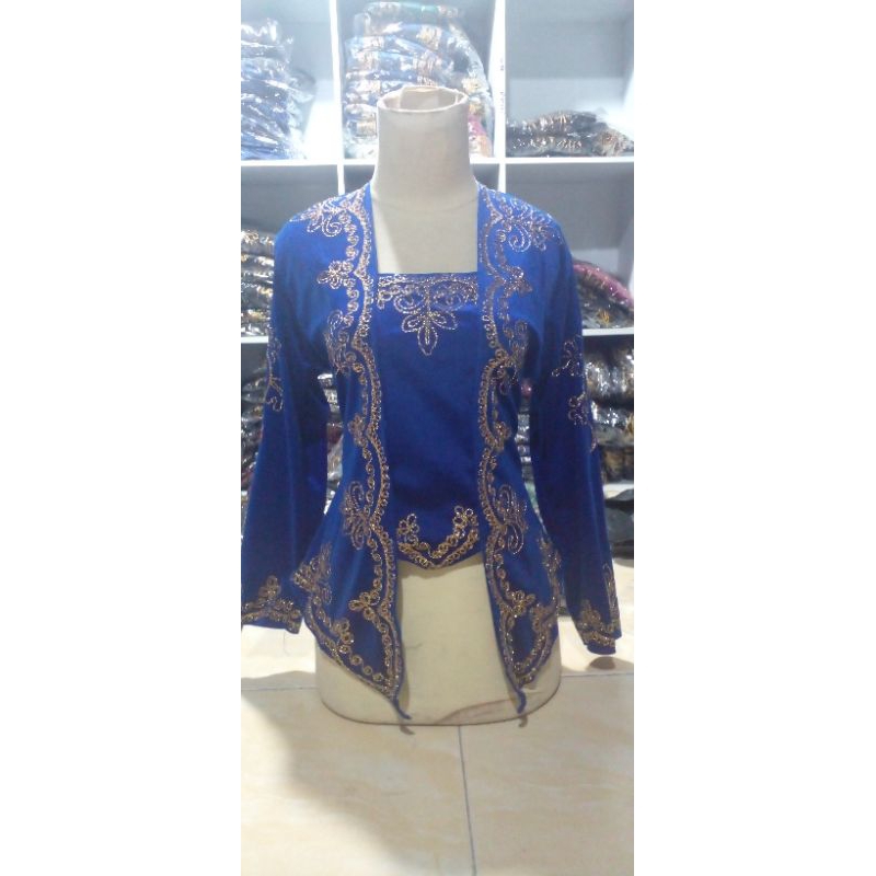 Atasan Kebaya KutuBaru/Kebaya Bordir Stik Bludru