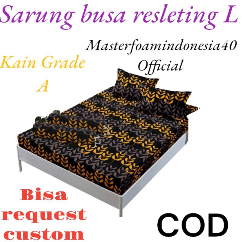 Sprei busa Resleting 90x200 / 95x200
