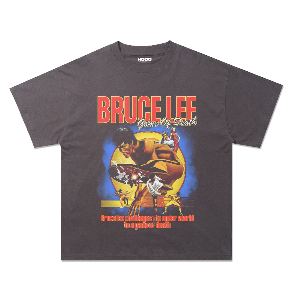 Kaos Bruce Lee - The Game Of Death Oversize Vintage