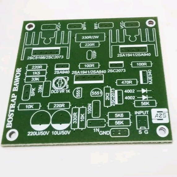 PCB Power Micro Bostrap BAWOR pertinak
